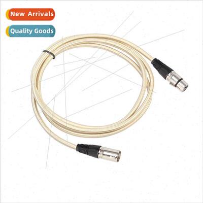 XLR male-to-female braided mesh audio cable mixer microphone