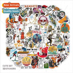 50 Cool Skull Graffiti s Helmet Waterproof ggage Suit Scoote