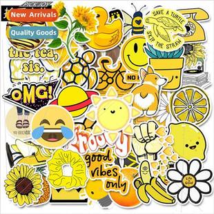 yellow series small stickers clear personalized pcs