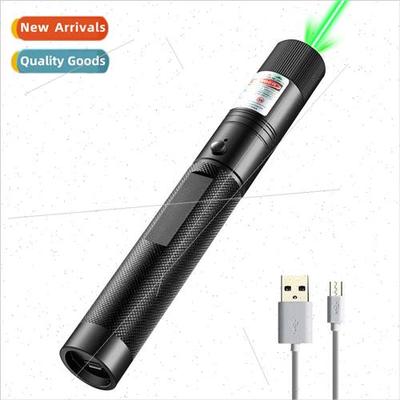 USB rechargeable 303 laser flashlight green light straight l