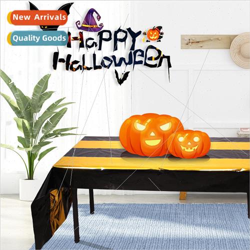 Halloween patchwork color tablecloth Halloween party partype