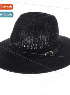 Womens summer hat jazz hat spring and summer wide-brimmed su