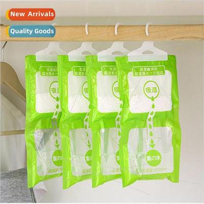 Indoor closet hangable dehumidifying bag Moisture absorbing
