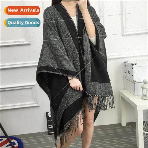 Autumn and winter fashion versatile classic gray and black d