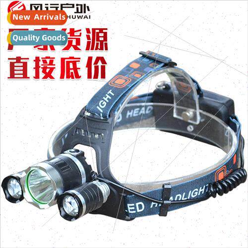 V15 airplane headlamp triple light head 3LED strong light he