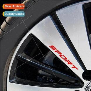 door rims tires sport per stickers SPORT racing 4pcs wheels
