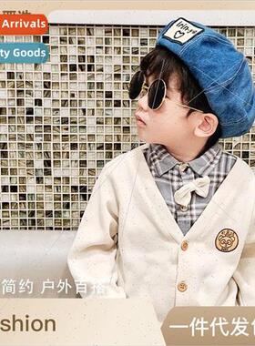 Parent-child children beret female spring and fall baby cowb