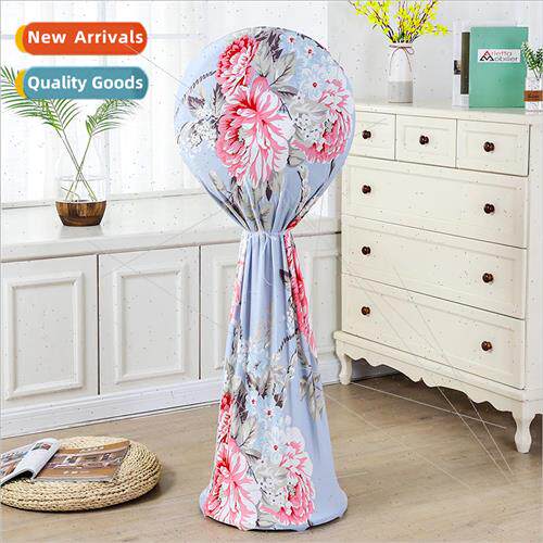 Round full wrap elastic fan cover dust cover floor type home