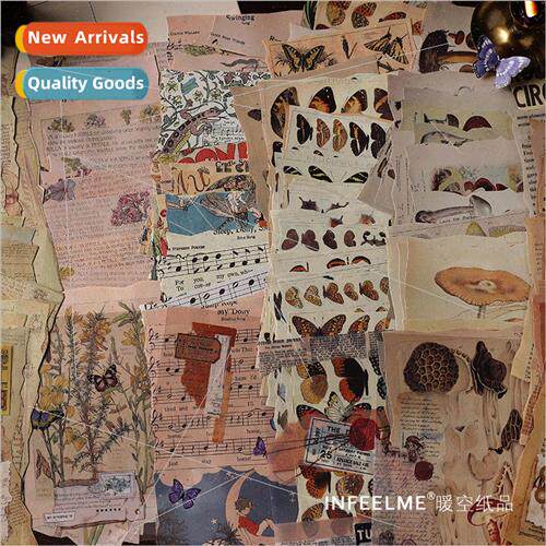 Material Pack Yesterday as sent series Retro Botanical Handb