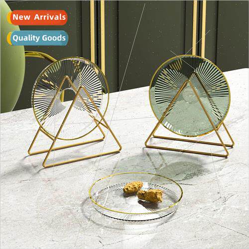 Spit bone plate plate home ins dessert fruit plate light lux