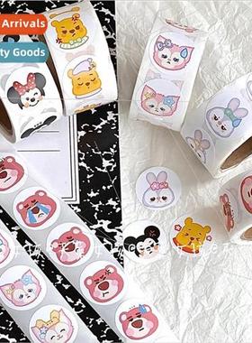 Star Deluxe Dies Series five rolls of stickers Mickey handbo