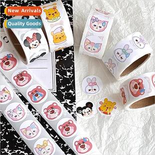 Star Deluxe Dies Series five rolls of stickers Mickey handbo