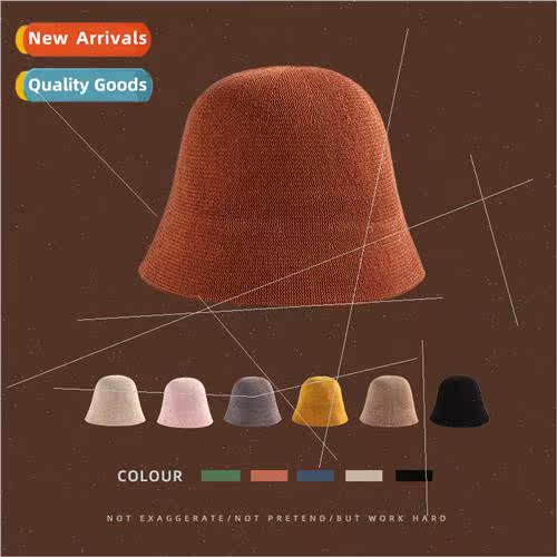 Hat fisherman hat female Korean fashion ins bucket hat thin