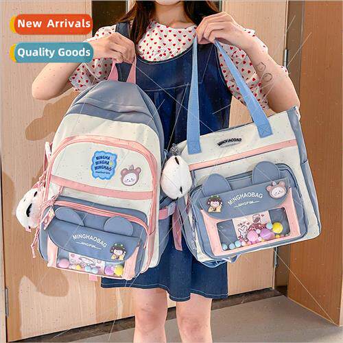 ins cute schoolbag female new school season students shoulde