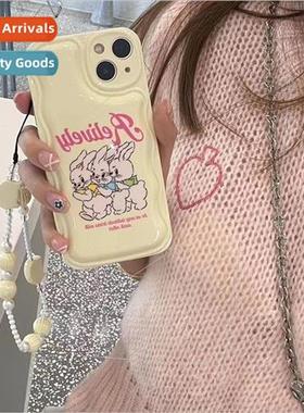 Nerdy Bunny IPhone14ProMax Wave Air Cushion 13P Full Cover C