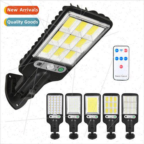 Outdoor LED solar wall light body sensor garden light home w