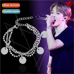 Bulletproof Junior League JIMIN Park  Min Bracelet Hip Hop B