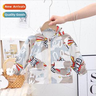 Boys spring jacket 2023 new baby boy childrens dress dress Y