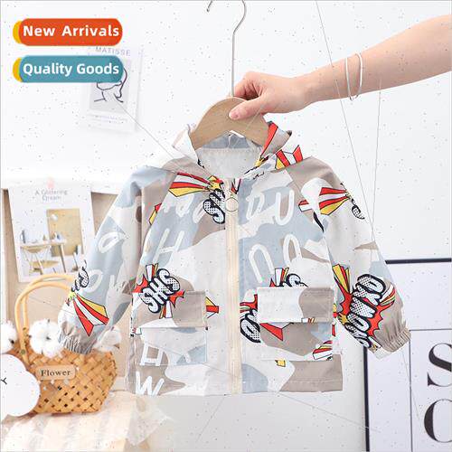 Boys spring jacket 2023 new baby boy childrens dress dress Y
