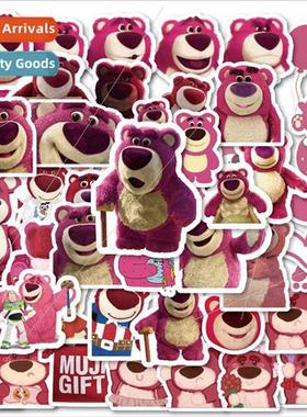 50 strawberry bear funny funny expression pack graffiti wate