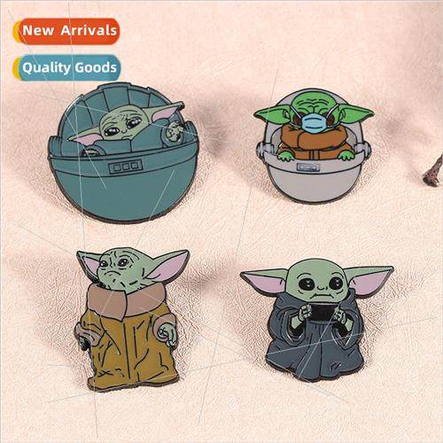 Anime film and   youda baby youda metal brooch enamel drip o