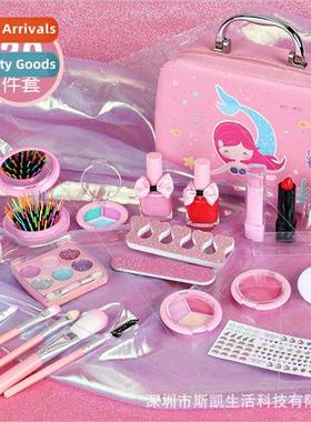 Makeup Tote Children Makeup Toys Princess Girls Set pstick E