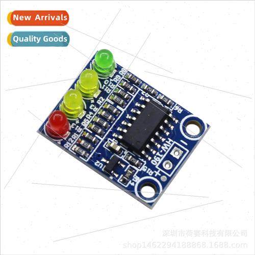 12V Battery 4-segment 4-digit Power Indicator Module On-boar