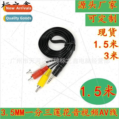 3.5 One-in-Three Connection 适用 TV Set-Top Box 1 to 3 Lotus