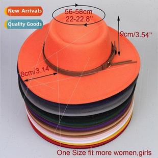 winter new hat fall jazz bowler and tweed Fashionable black