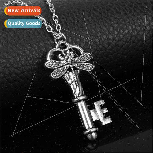 New jewelry retro necklace Alice in Wonderland dragonfly log