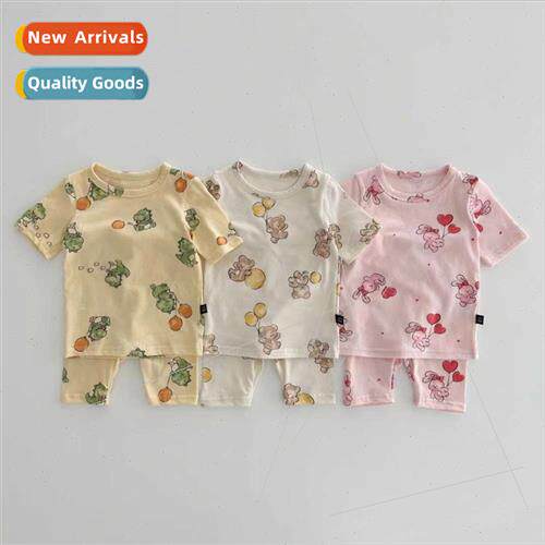 23 summer new Korean  of the childrens suit ins paragraph sm