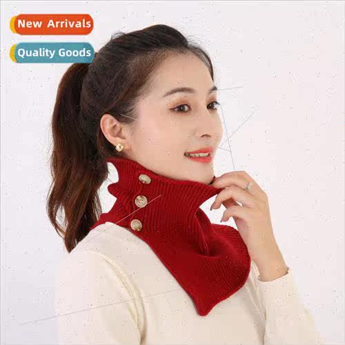 Autumn and winter new fashion men and women high collar butt
