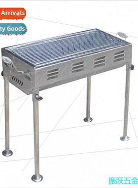 Stainless Steel BBQ Grill BBQ BBQ Spring Tour Grill Picnic B