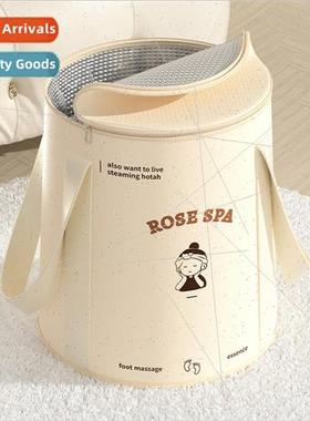 Foot soaking bag home collapsible foot soaking bucket consta