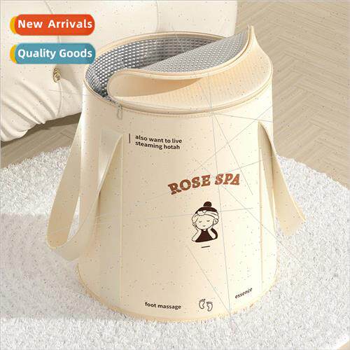 Foot soaking bag home collapsible foot soaking bucket consta