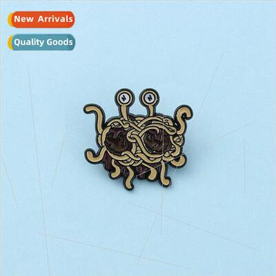 New Spaghetti Styling Flight Spaghetti Monster Brooch Costum