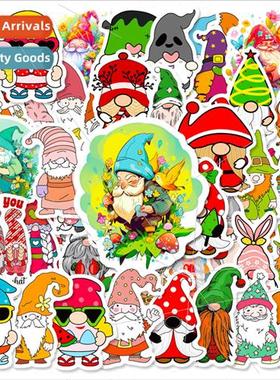 50 Various Dwarfs Childrens Holiday Cartoon Stickers Party R