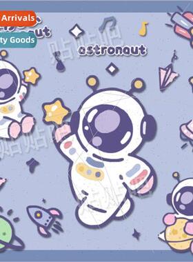Astronaut cute cartoon stickers luggage laptop ipad water cu