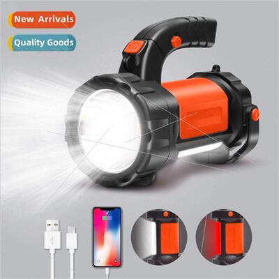 High brightness 2000 lumens handheld camping light rechargea