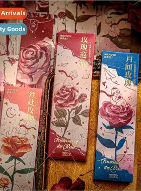 Stamping Boxed Bookmarks Rose Fantasia Series ght Vintage Ro