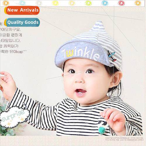 Baby spring and summer cap small airplane sun hat children d