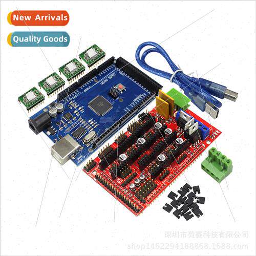 3D Printer Kit Mega2560 Main Control Board RAMPS1.4 Control