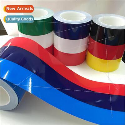 Car decals Bao color Germany Italy three color line car wais