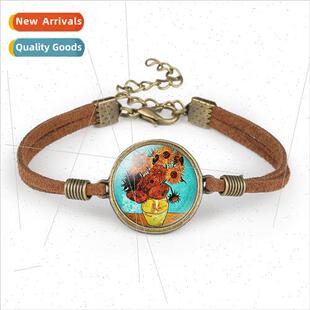 Paintings Sunflower Starry Van Portrait Famous ght Tim Gogh