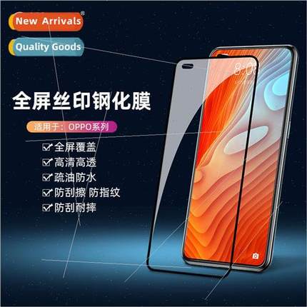 适用 A35 RENO4 R9S A7 three strong silk screen printing full