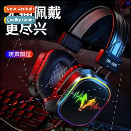 DS-100RGB ghting Game Chicken Headset Computer Laptop Headse