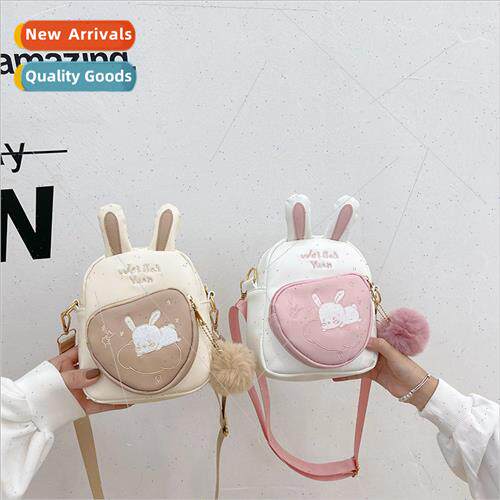 Japanese cute color collision shoulder bag 2022 new cartoon