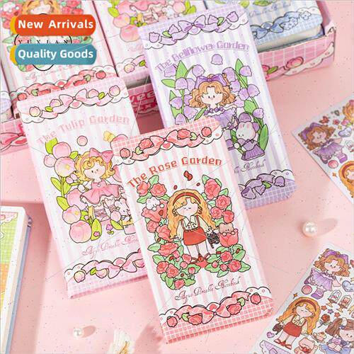 Ago small garden weeks carry-on book cartoon portable blank