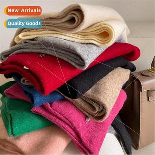 new wool containing sticky the soft Korean monochrome