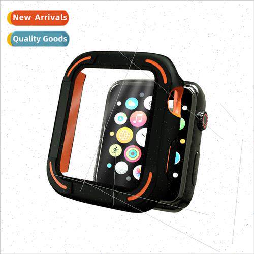 适用 iwatch6 protective case apple watch case pc+tpu case me